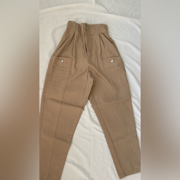 - Urban Bliss seam front pocket detail cargo pants - Picture 3 of 7